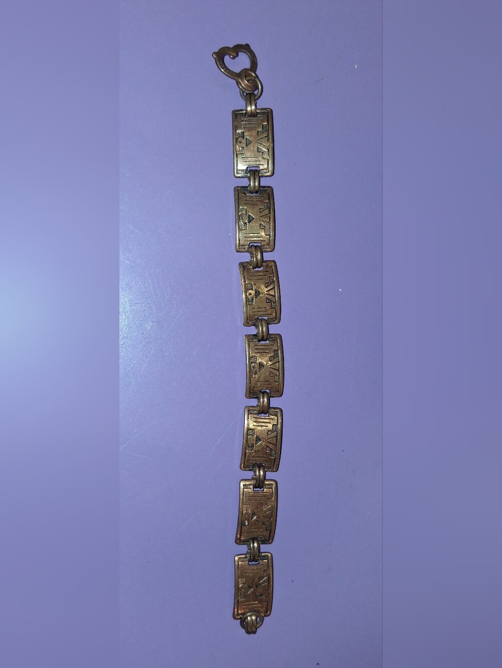 Vintage Southwest Solid Copoer Bracelet